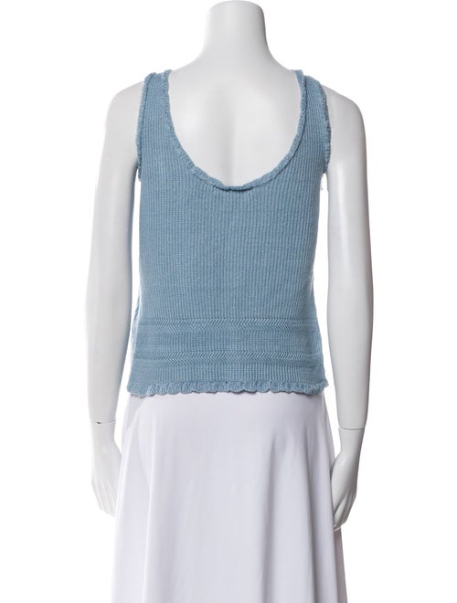 Ralph Lauren Black Label Linen Scoop Neck Sweater