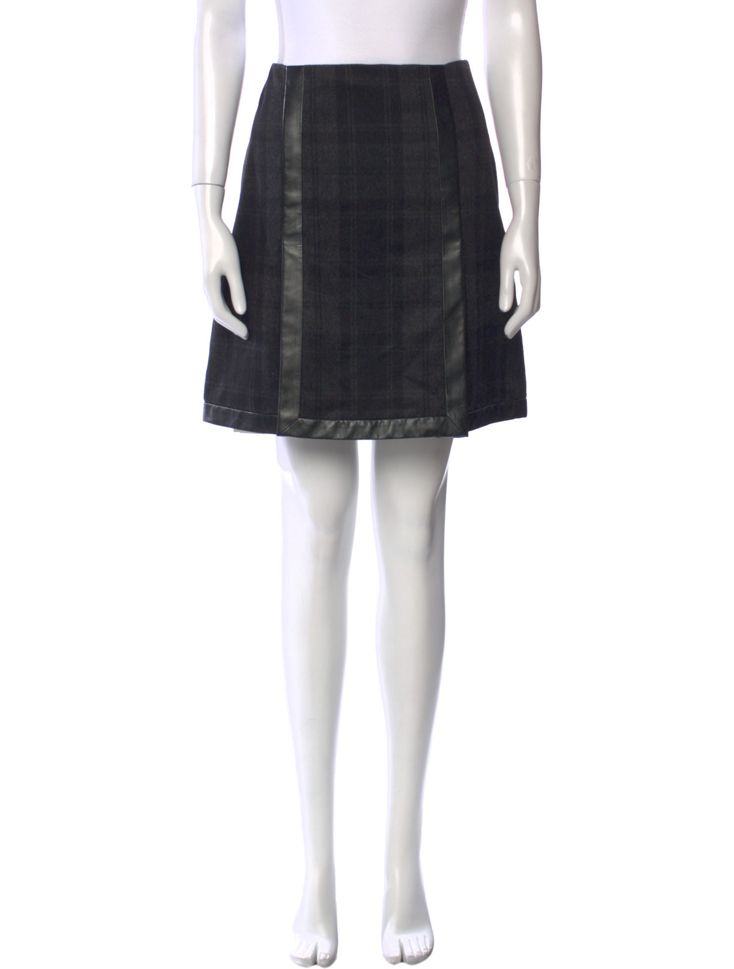 Ralph Lauren Black Label Wool Mini Skirt