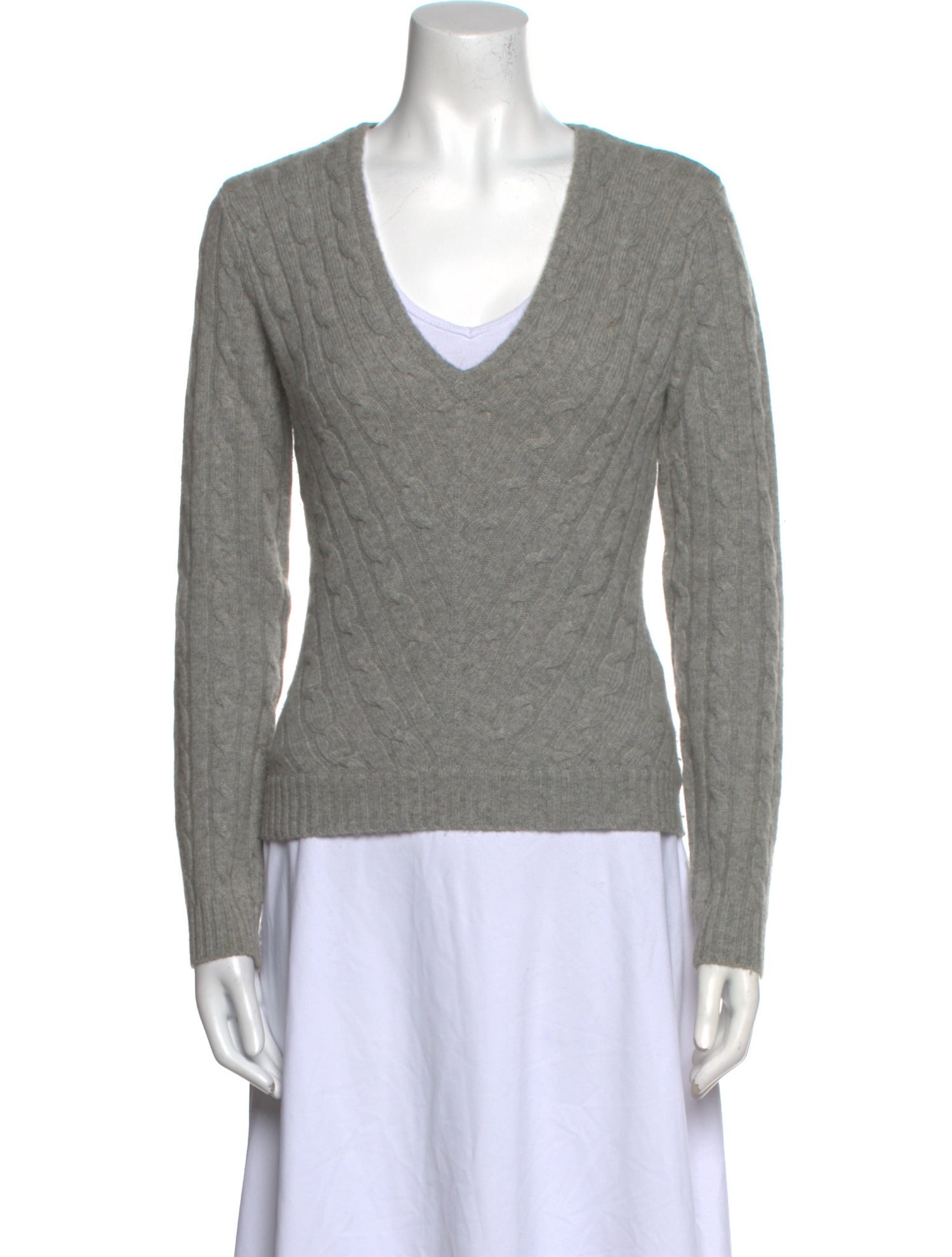 Ralph Lauren Black Label Cashmere V-Neck Sweater