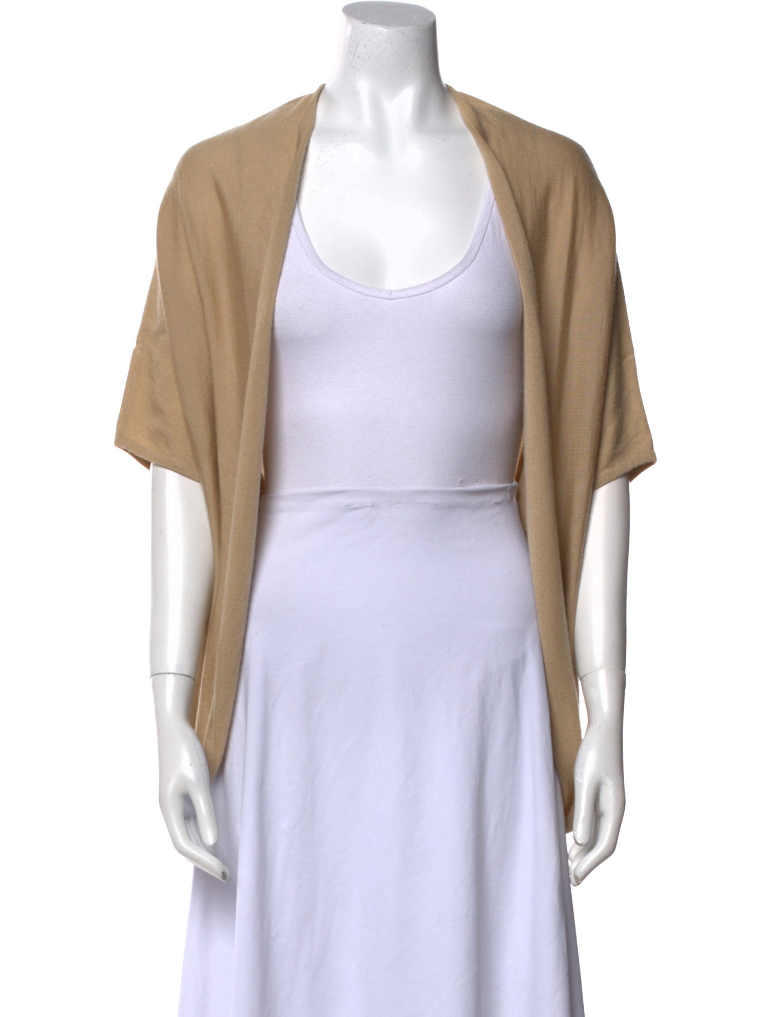 Ralph Lauren Black Label Cashmere Open Front Sweater