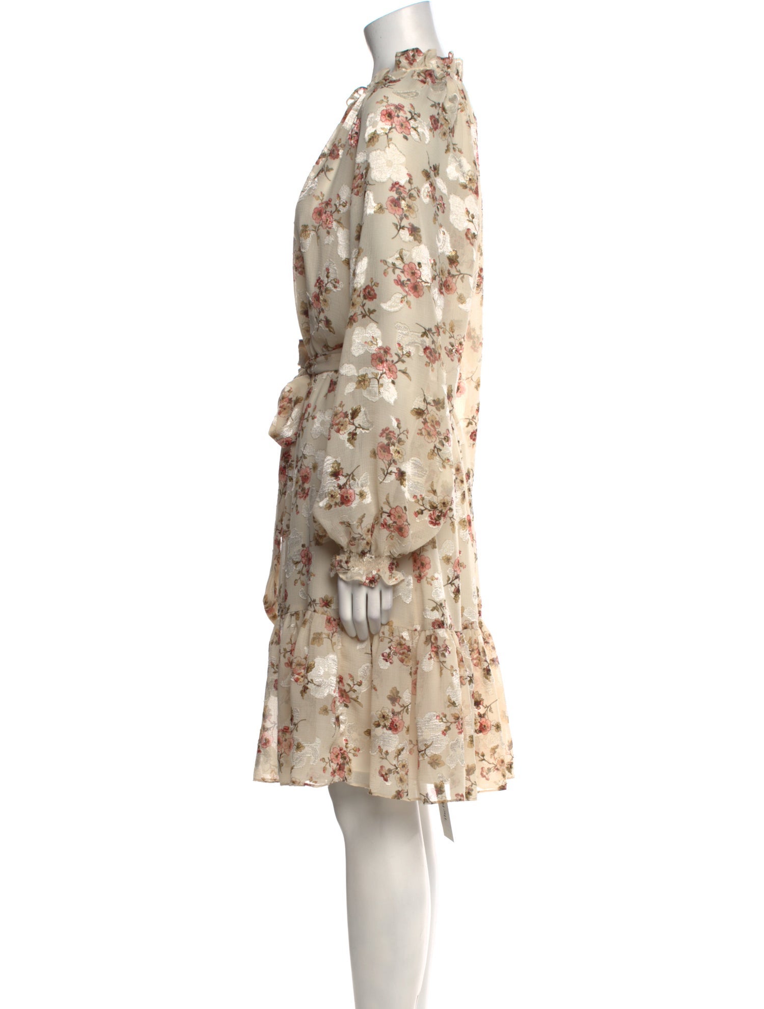 Lauren Ralph Lauren Floral Print Knee-Length Dress w/ Tags