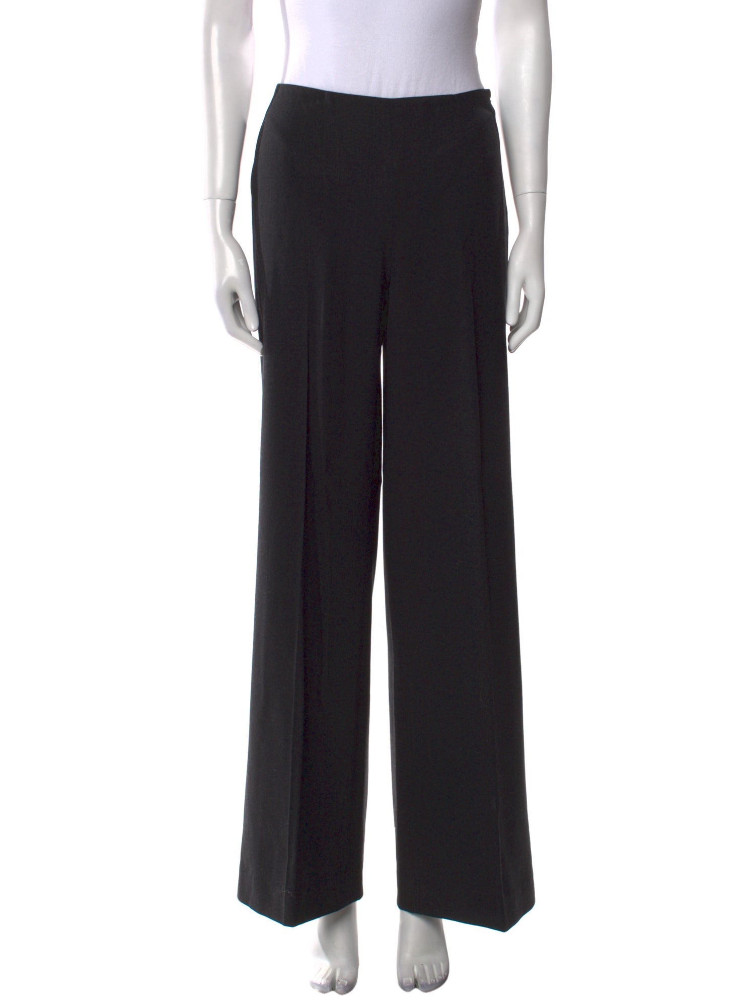 Ralph Lauren Black Label Wool Wide Leg Pants