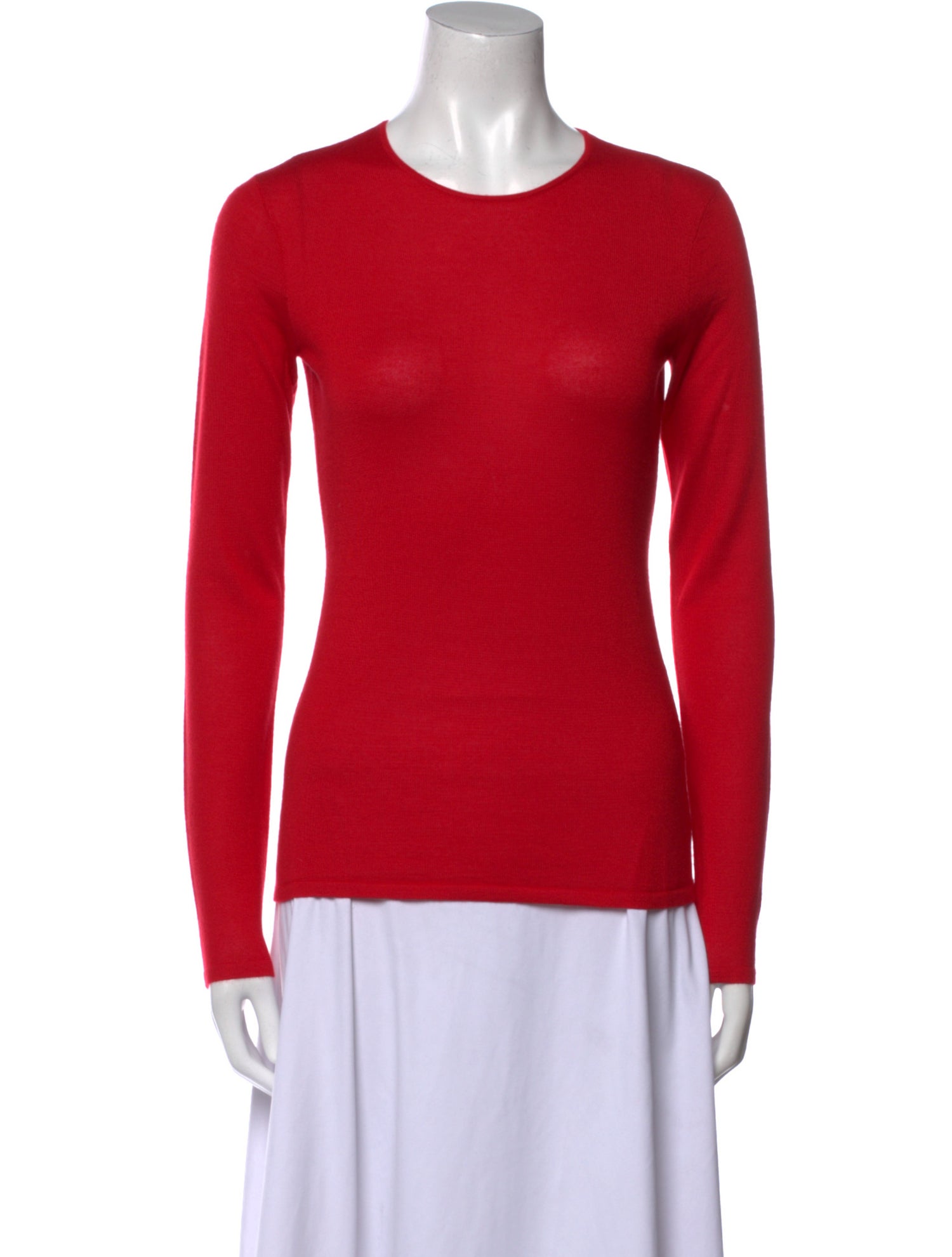 Ralph Lauren Black Label Cashmere Crew Neck Top