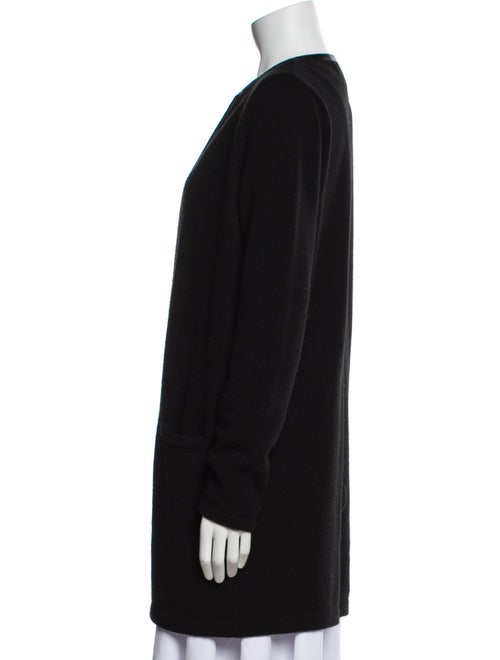 Ralph Lauren Black Label Cashmere Open Front Sweater