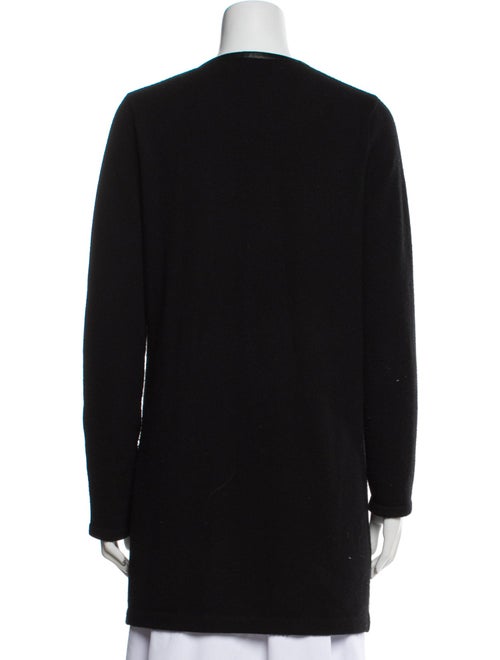 Ralph Lauren Black Label Cashmere Open Front Sweater