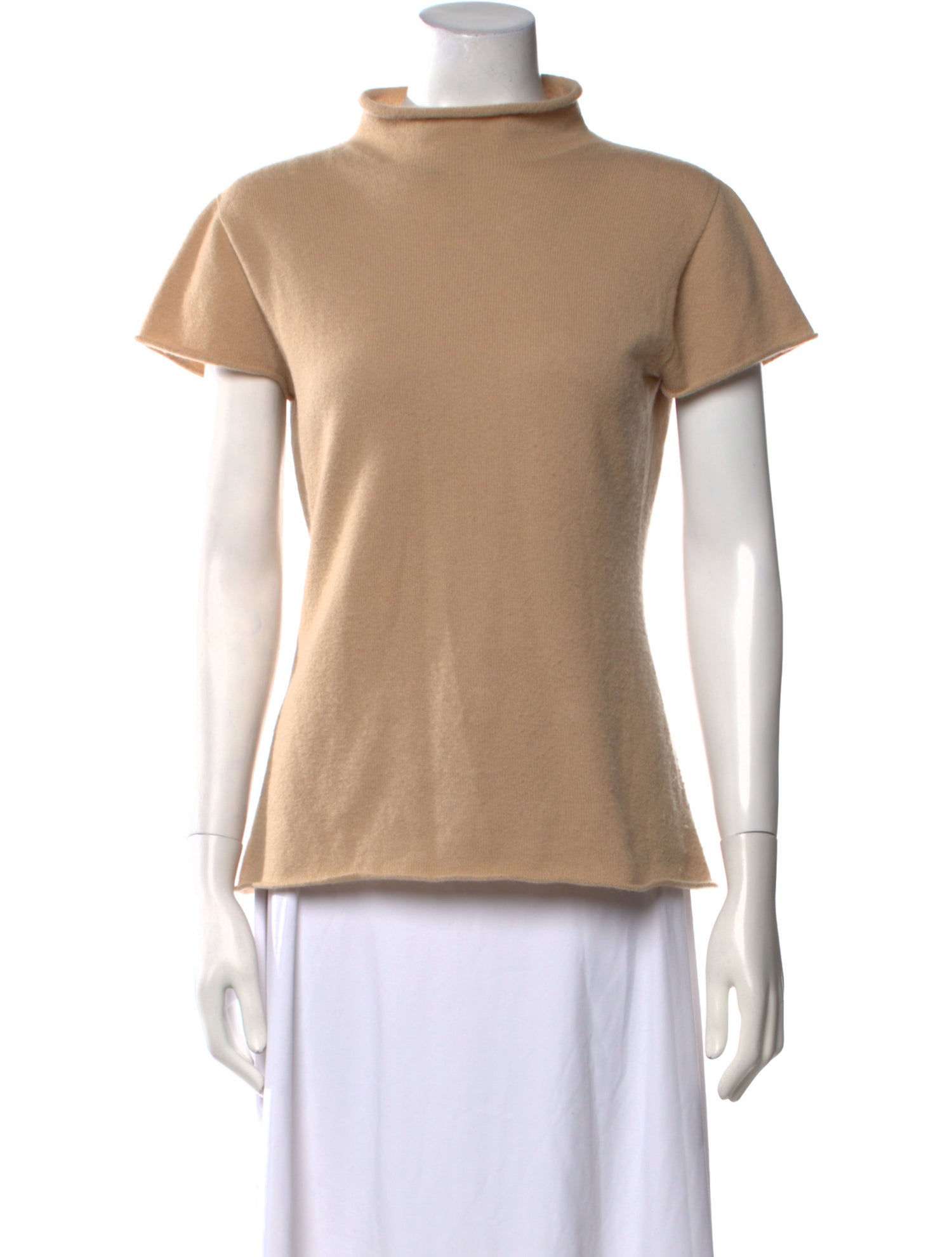 Ralph Lauren Black Label Cashmere Mock Neck Sweater