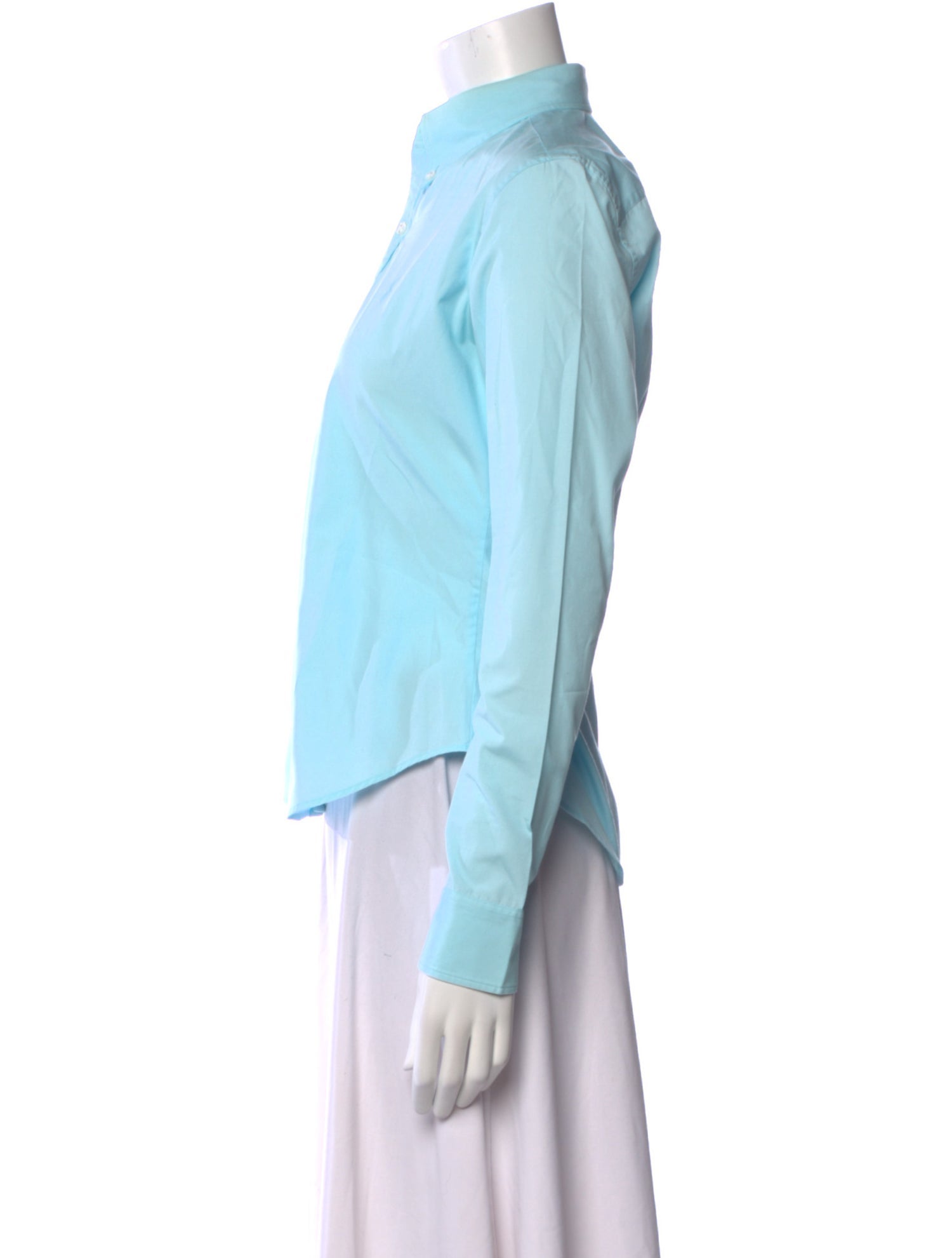 Ralph Lauren Black Label Long Sleeve Button-Up Top