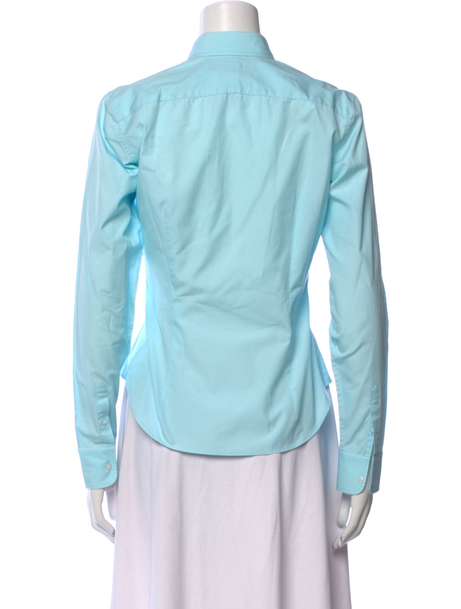 Ralph Lauren Black Label Long Sleeve Button-Up Top