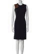 Ralph Lauren Black Label Wool Knee-Length Dress