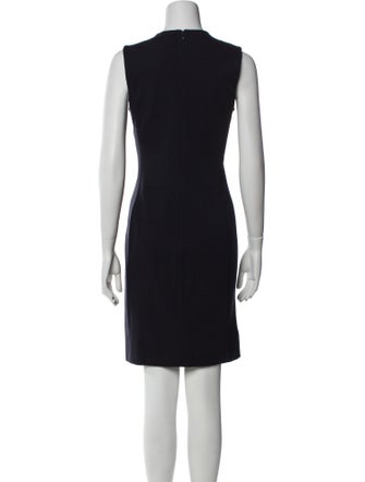 Ralph Lauren Black Label Wool Knee-Length Dress