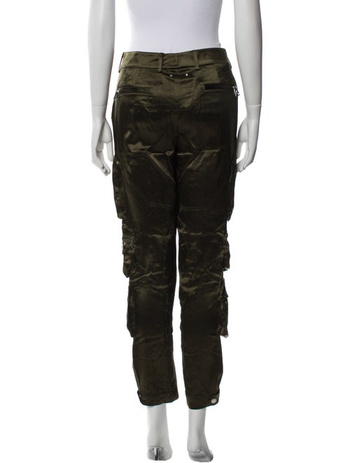 Ralph Lauren Black Label Silk Straight Leg Pants