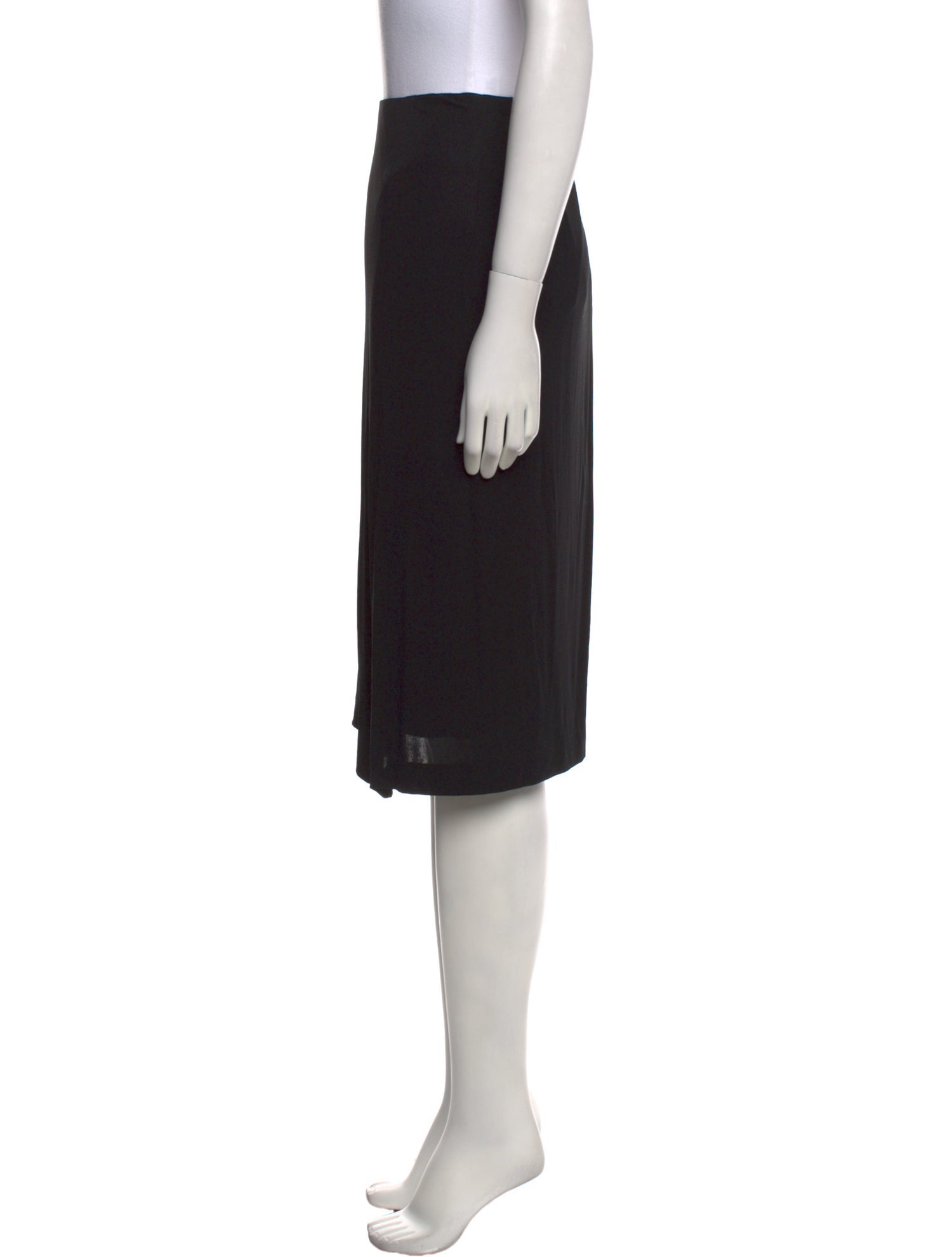 Ralph Lauren Black Label Wool Knee-Length Skirt