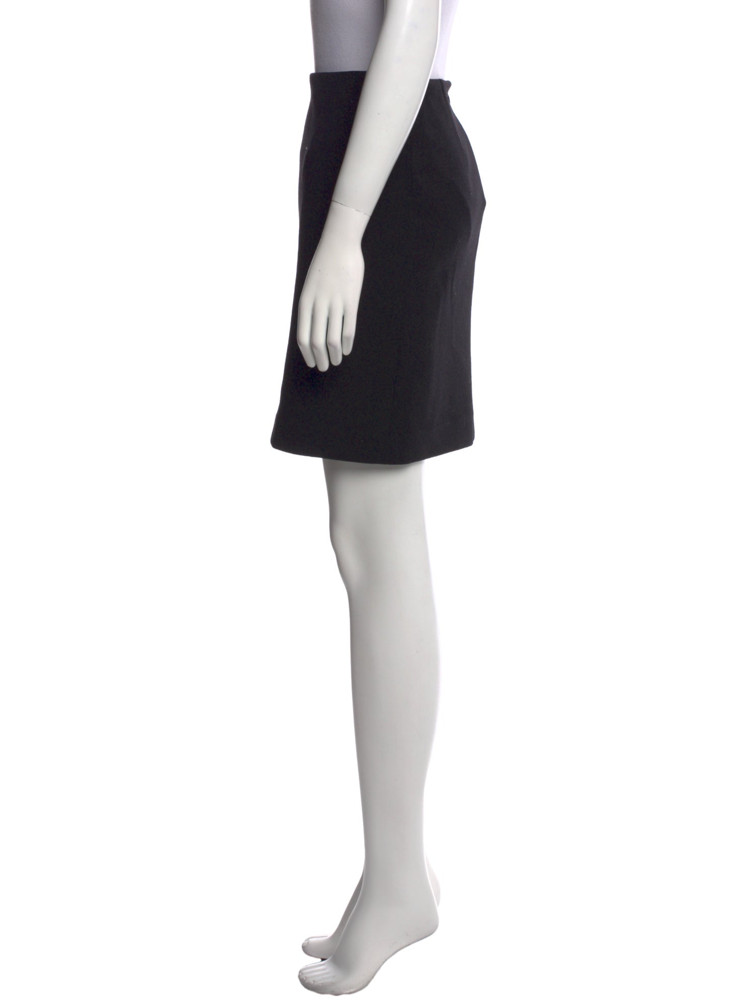 Ralph Lauren Black Label Wool Mini Skirt
