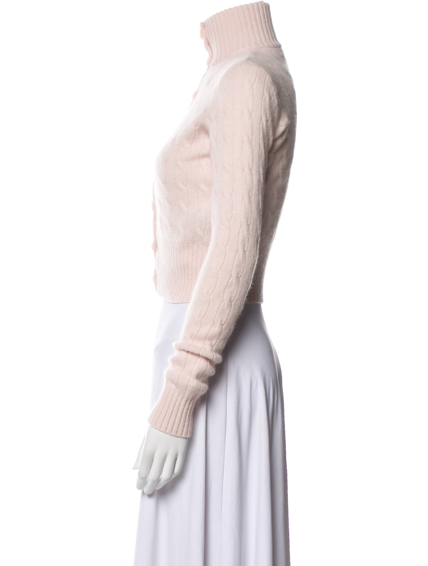 Ralph Lauren Black Label Cashmere Mock Neck Sweater