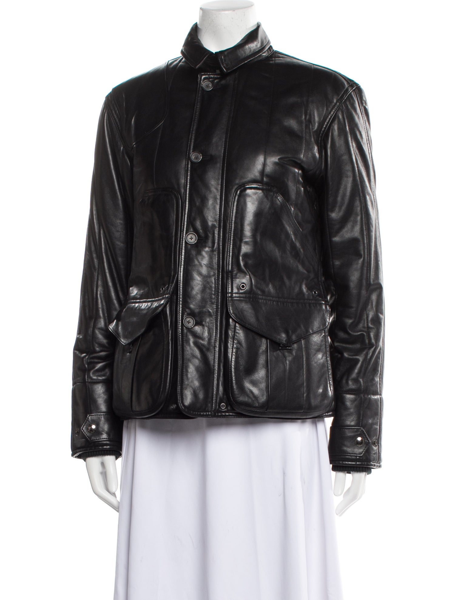 Ralph Lauren Black Label Leather Biker Jacket