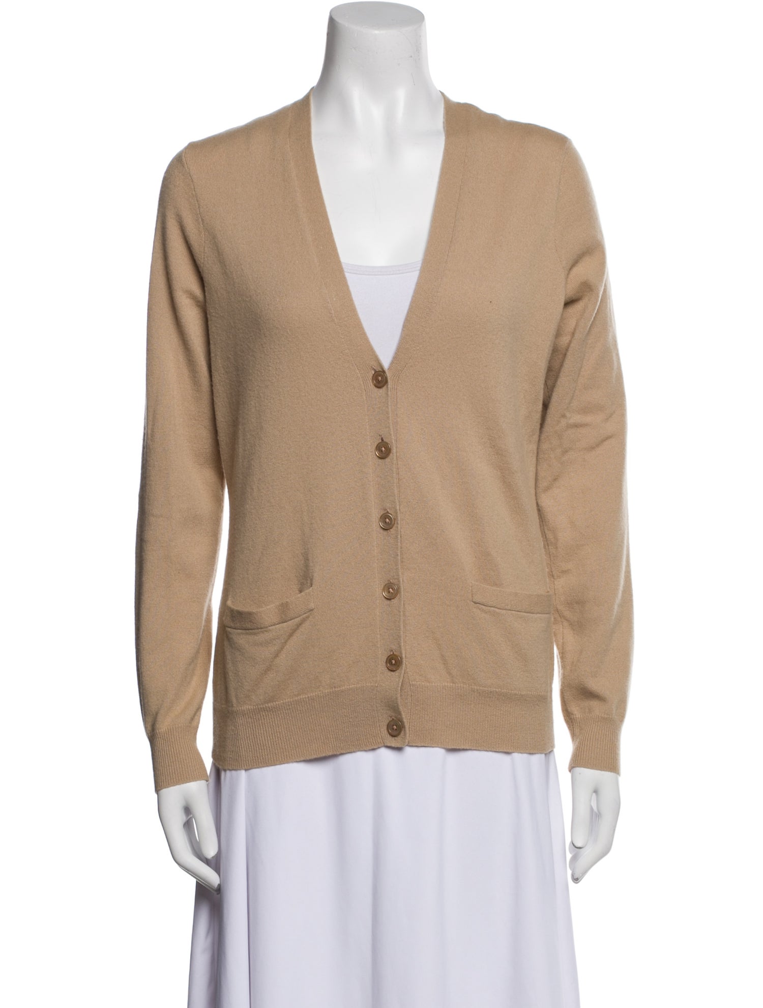 Ralph Lauren Black Label Cashmere V-Neck Top