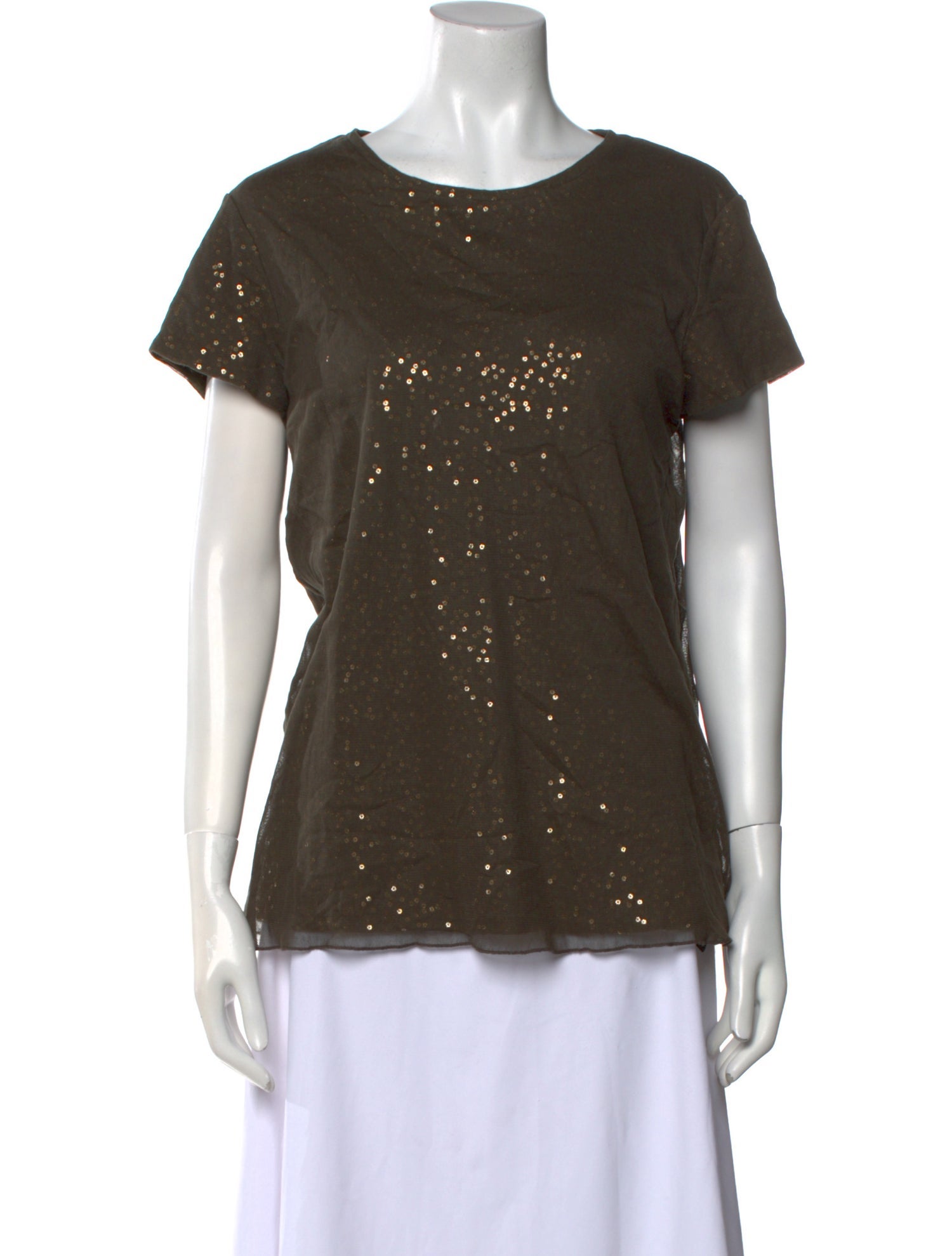 Ralph Lauren Black Label Scoop Neck Short Sleeve T-Shirt