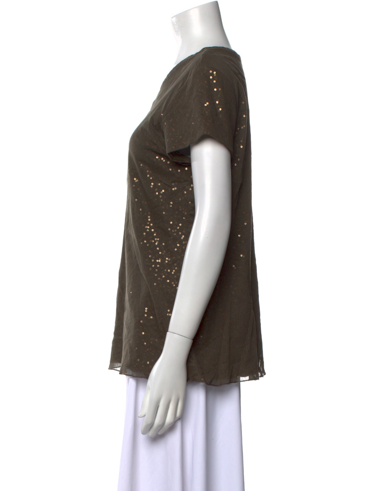 Ralph Lauren Black Label Scoop Neck Short Sleeve T-Shirt