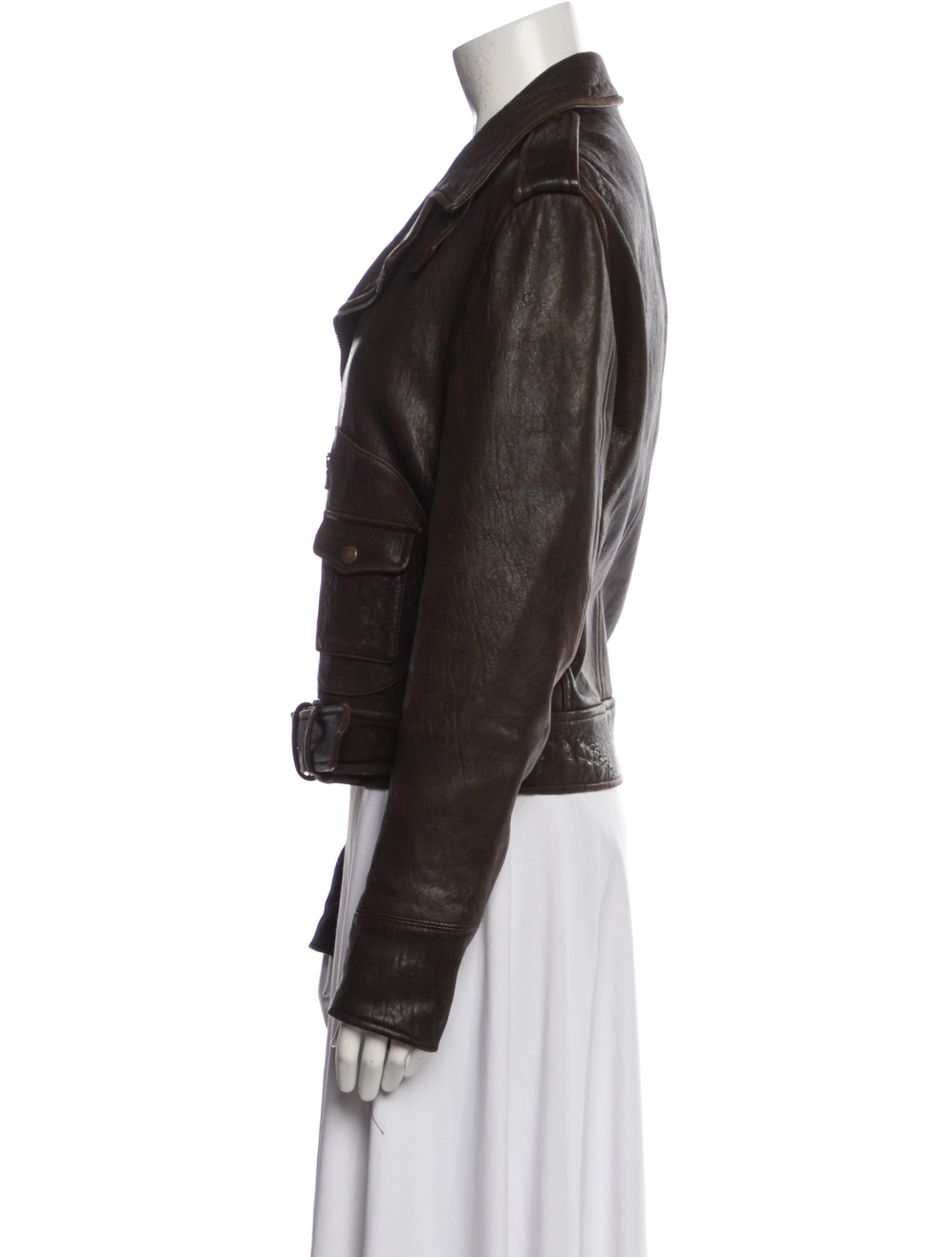 Ralph Lauren Black Label Leather Biker Jacket
