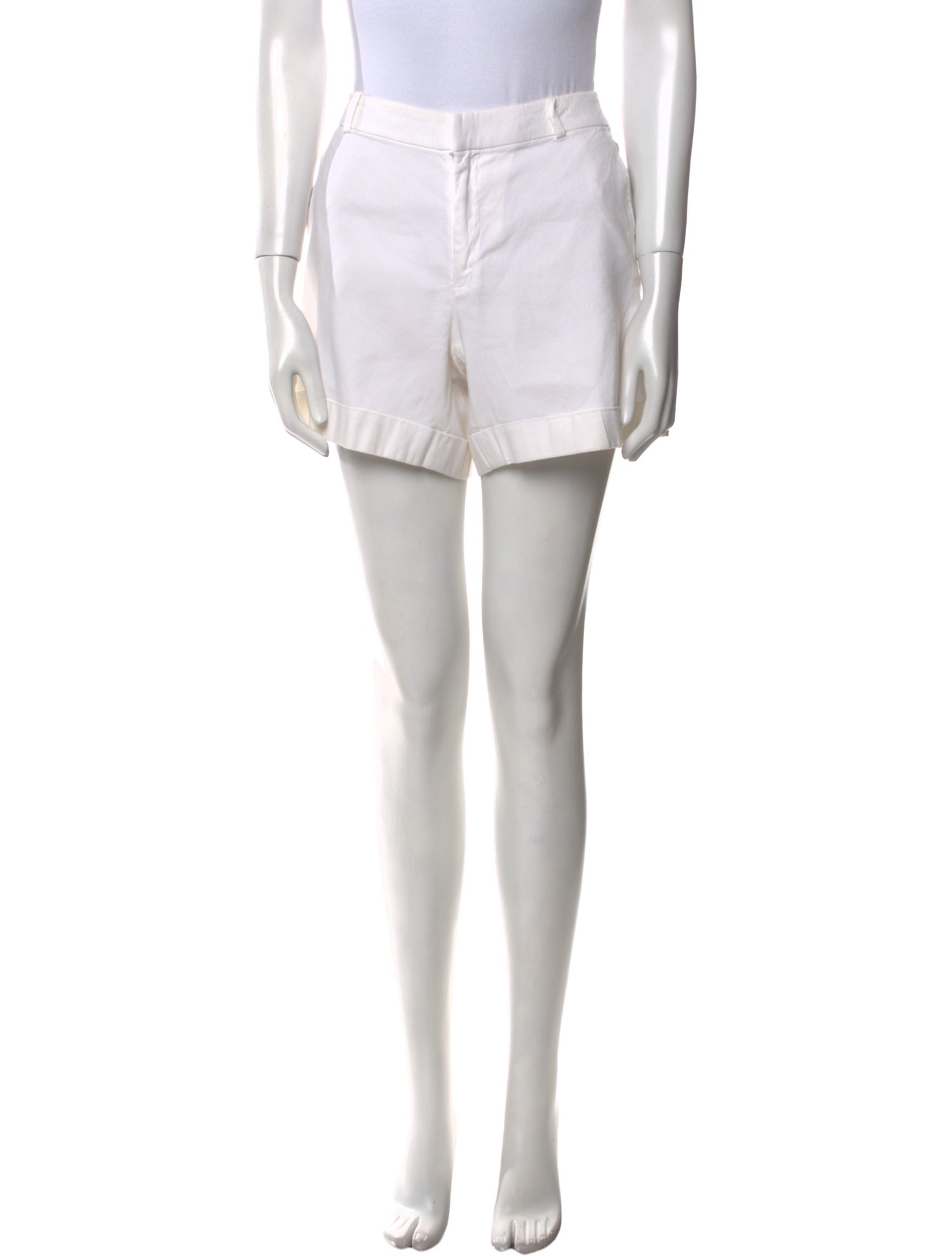 Ralph Lauren Black Label Linen Mini Shorts