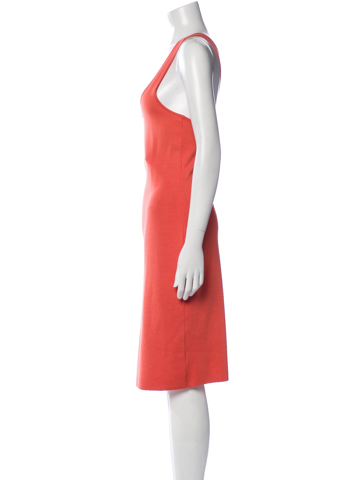 Ralph Lauren Black Label Silk Midi Length Dress