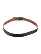 Ralph Lauren Black Label Skinny Lizard Belt