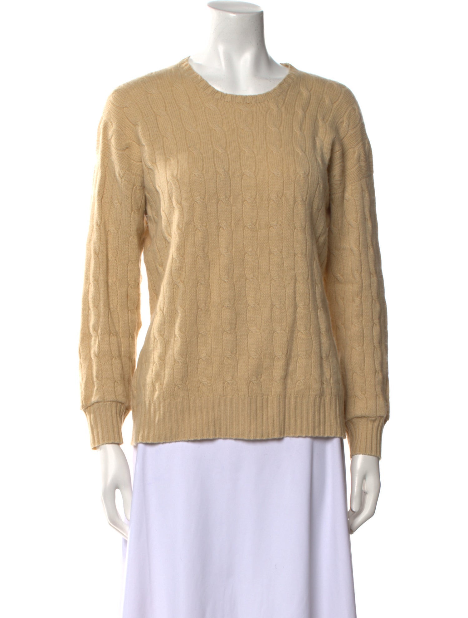 Ralph Lauren Black Label Cashmere Scoop Neck Sweater