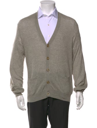 Ralph Lauren Black Label V-Neck Long Sleeve Cardigan