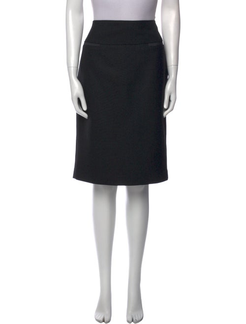 Ralph Lauren Black Label Wool Knee-Length Skirt