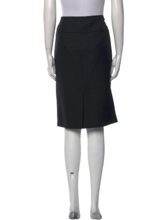 Ralph Lauren Black Label Wool Knee-Length Skirt