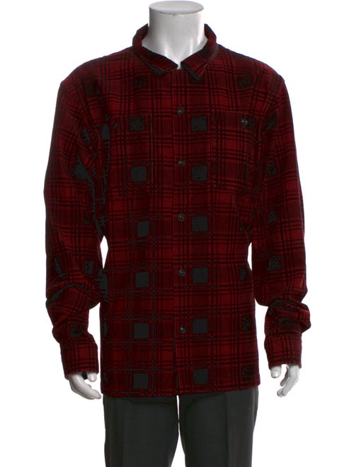 Ralph Lauren Black Label Plaid Print Long Sleeve Shirt