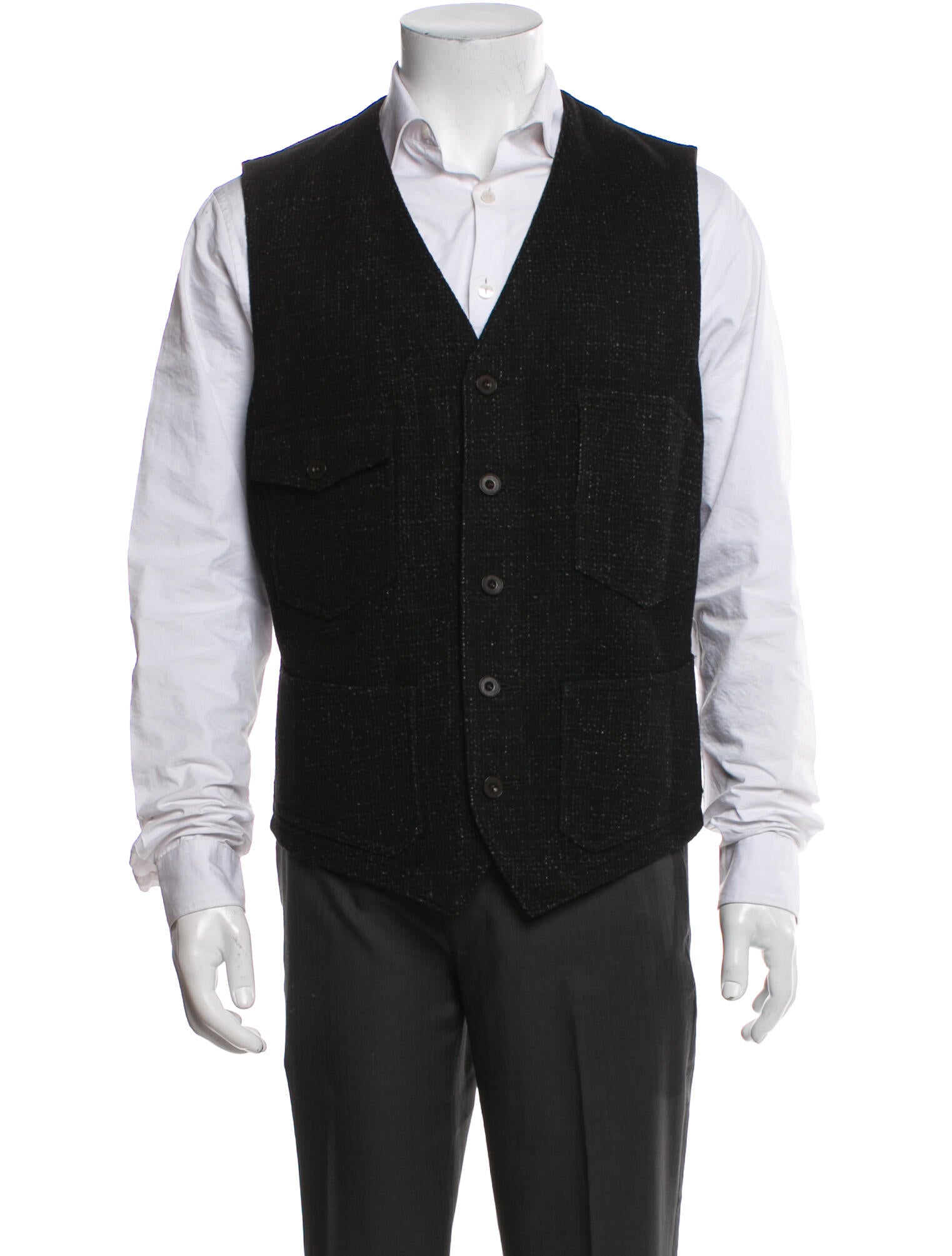 Ralph Lauren Black Label Virgin Wool Vest