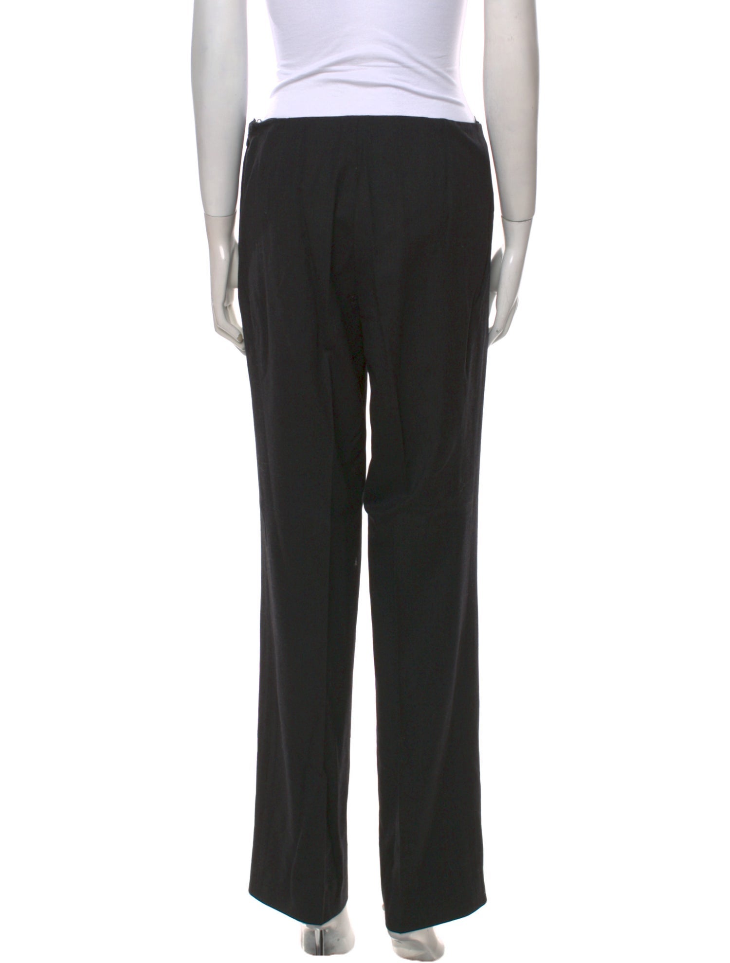 Ralph Lauren Black Label Wool Straight Leg Pants