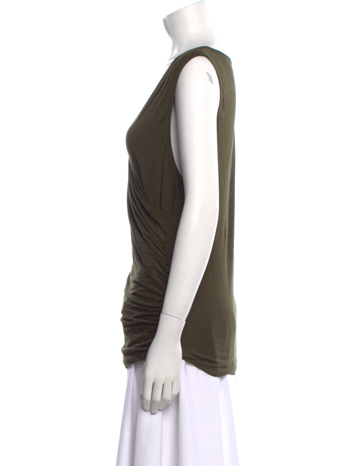 Ralph Lauren Black Label Cowl Neck Sleeveless Top