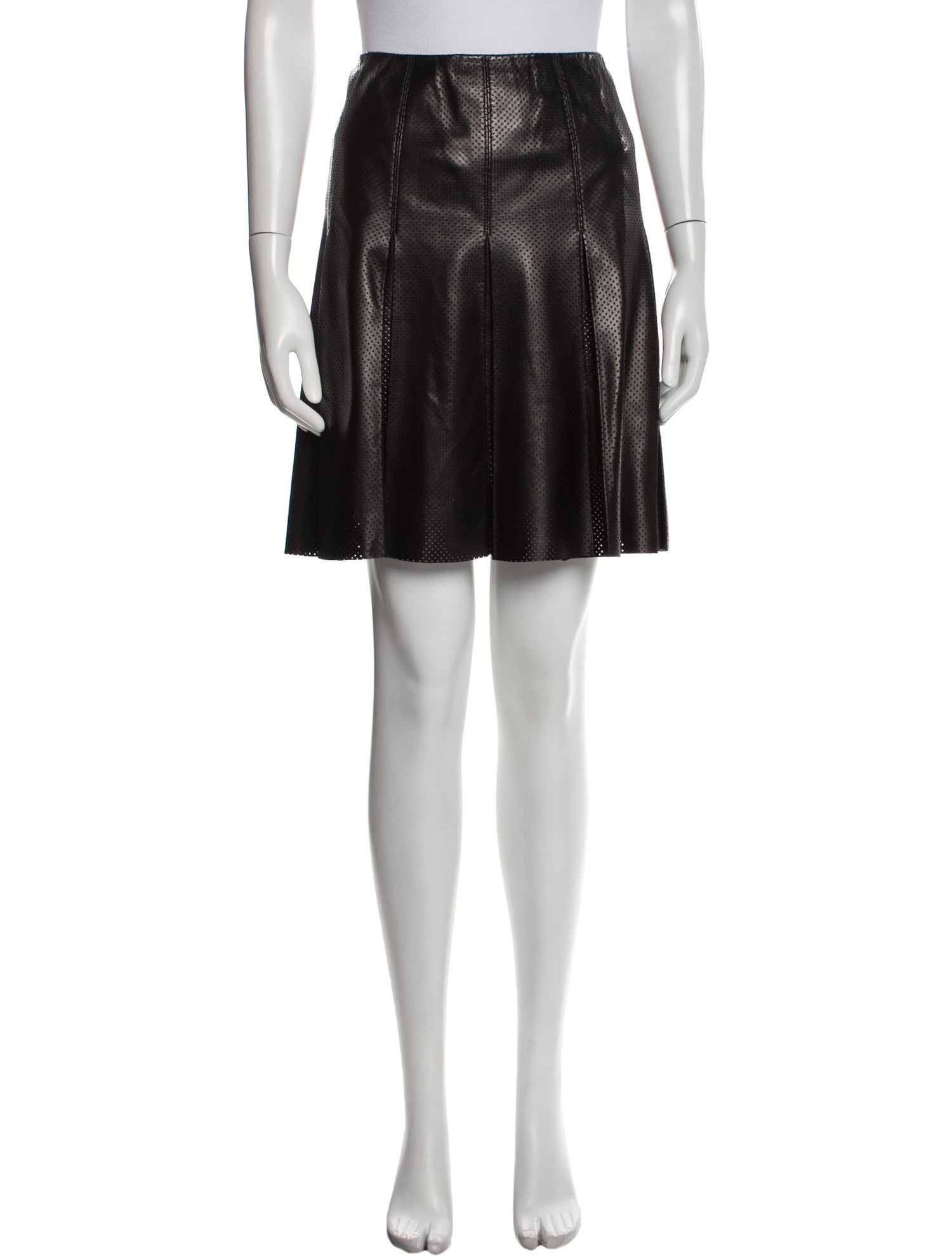 Ralph Lauren Black Label Wool Knee-Length Skirt