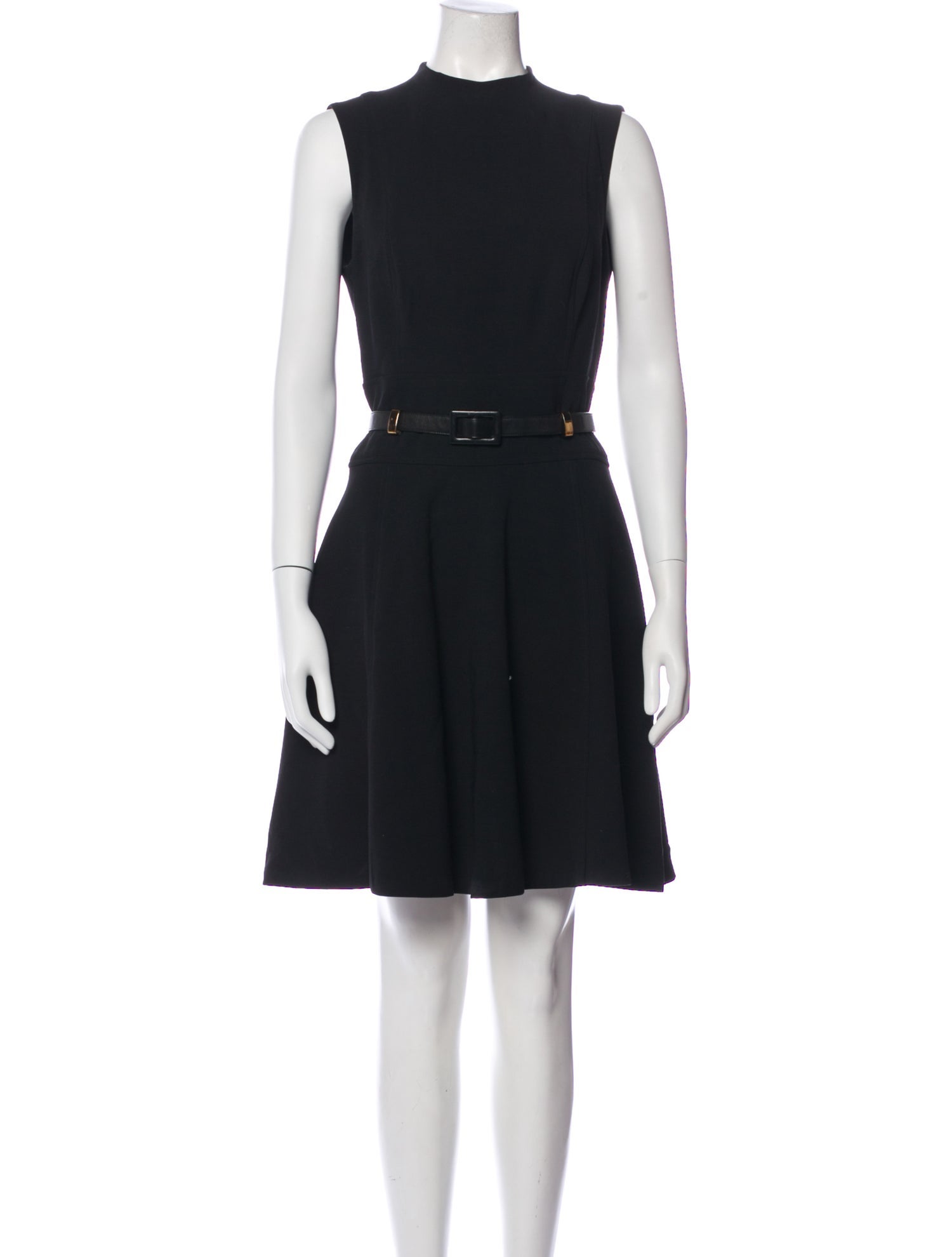 Ralph Lauren Black Label Wool Knee-Length Dress