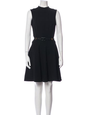 Ralph Lauren Black Label Wool Knee-Length Dress