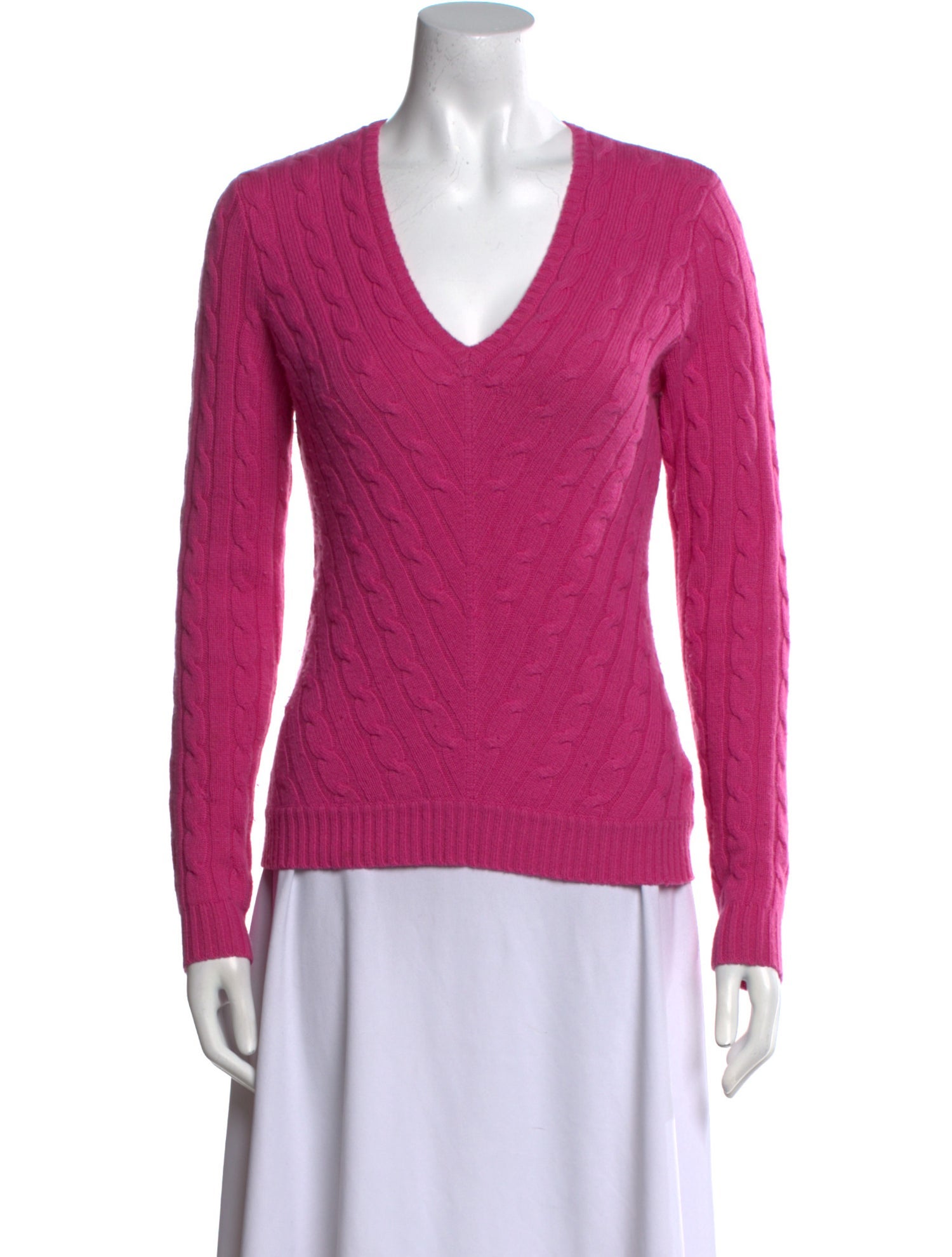 Ralph Lauren Black Label Cashmere V-Neck Sweater