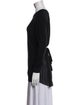 Ralph Lauren Black Label Scoop Neck Long Sleeve Top