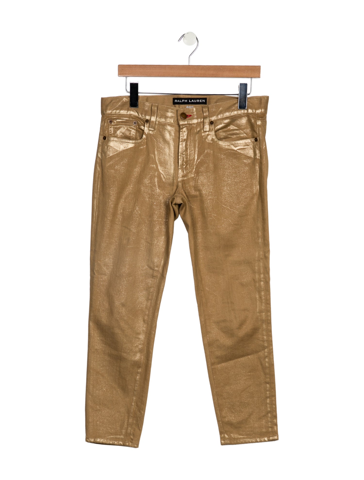 Ralph Lauren Black Label Mid-Rise Skinny Leg Jeans