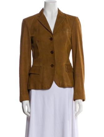 Ralph Lauren Black Label Leather Blazer