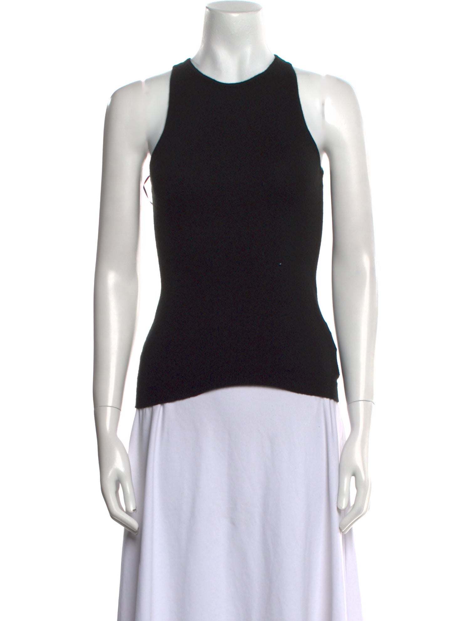 Ralph Lauren Black Label Cashmere Crew Neck Top