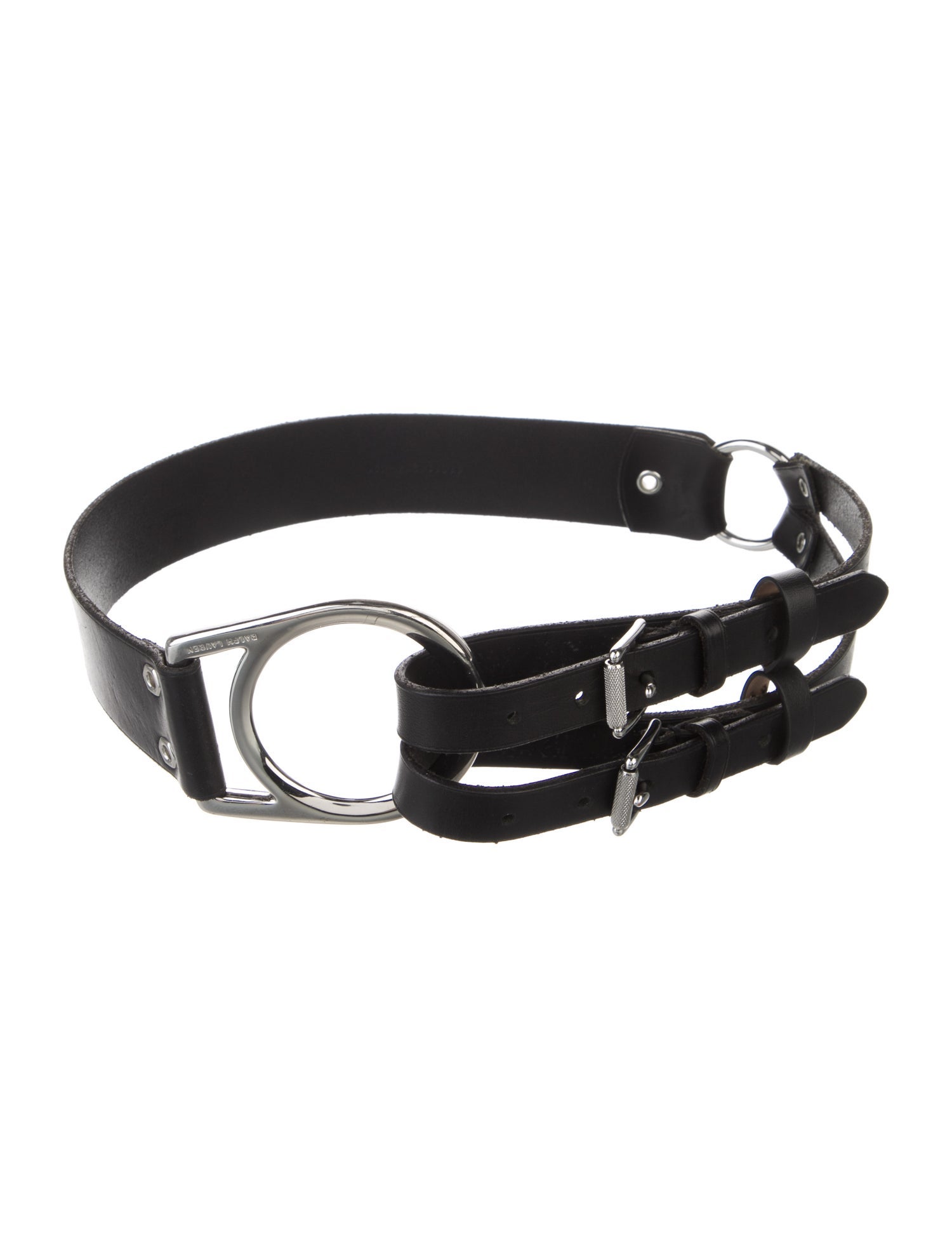 Ralph Lauren Black Label Leather Waist Belt