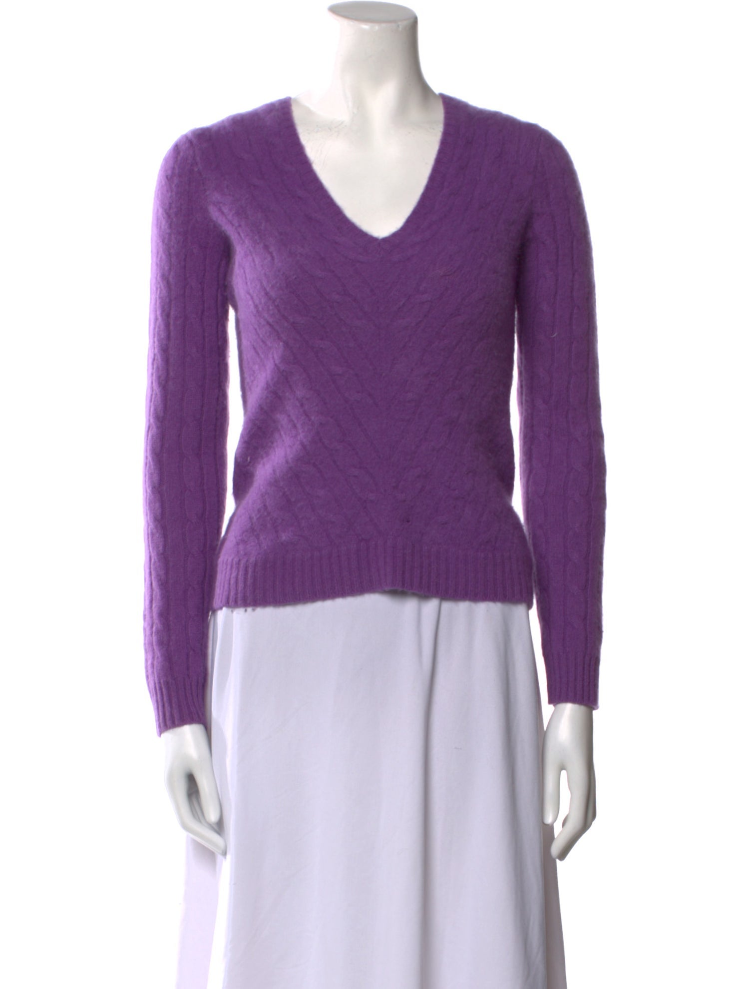 Ralph Lauren Black Label Cashmere V-Neck Sweater