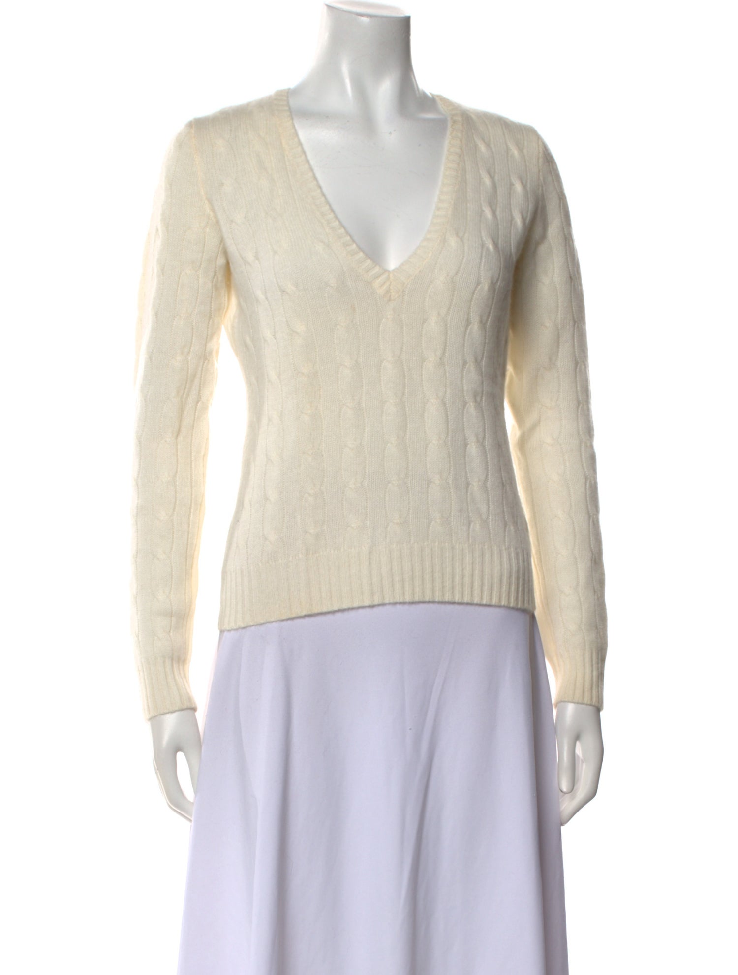 Ralph Lauren Black Label Cashmere V-Neck Sweater