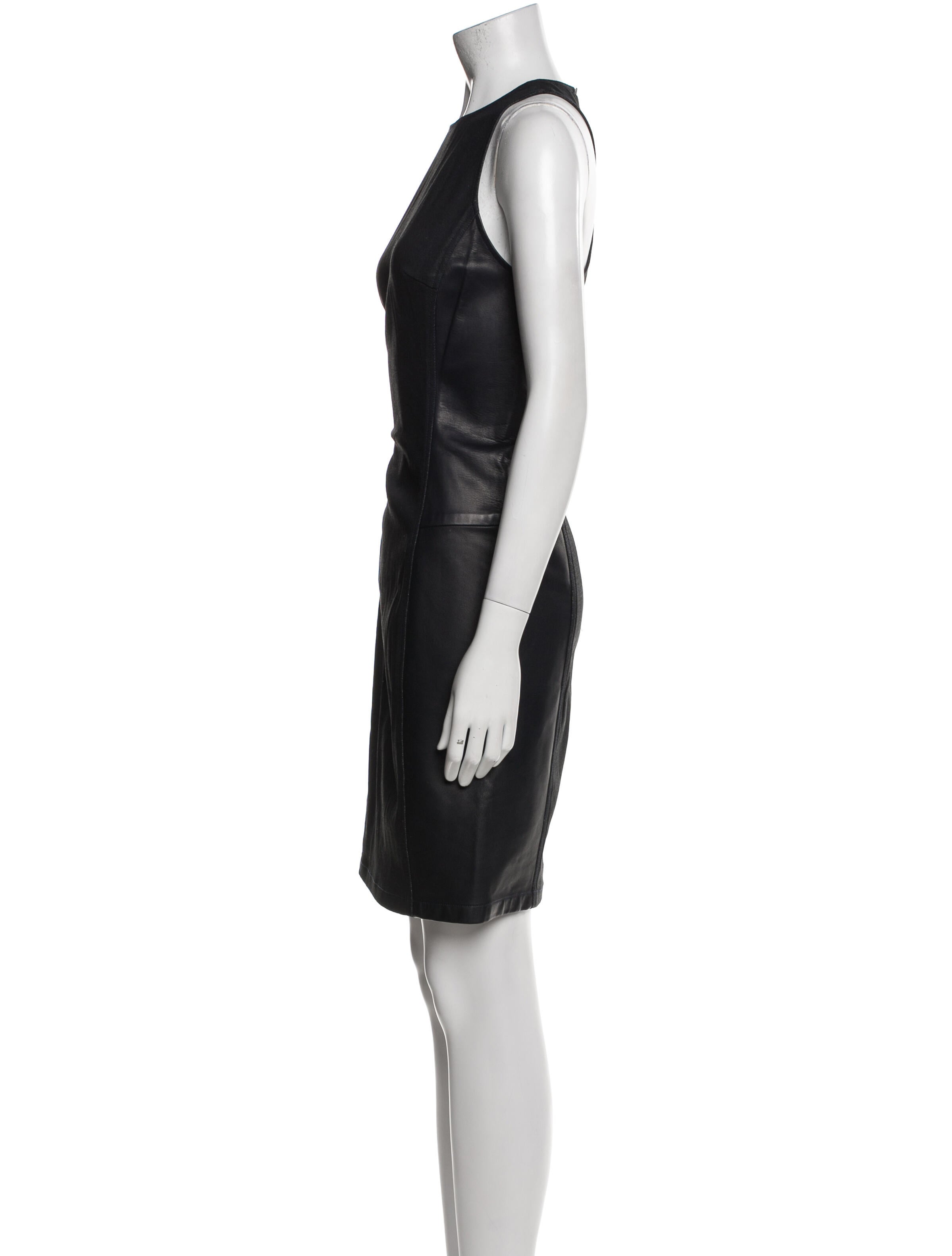 Ralph Lauren Black Label Crew Neck Knee-Length Dress