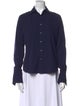 Ralph Lauren Black Label Long Sleeve Button-Up Top