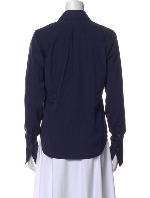 Ralph Lauren Black Label Long Sleeve Button-Up Top