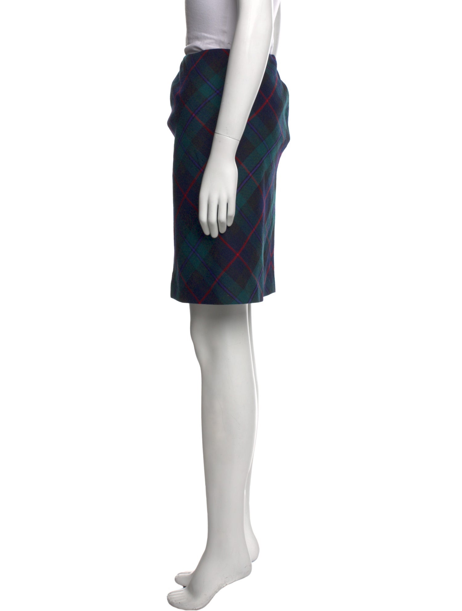 Ralph Lauren Black Label Wool Mini Skirt