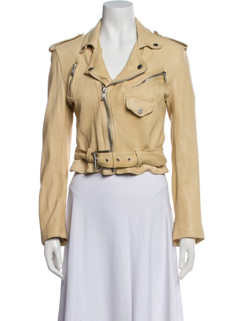 Ralph Lauren Black Label Leather Biker Jacket